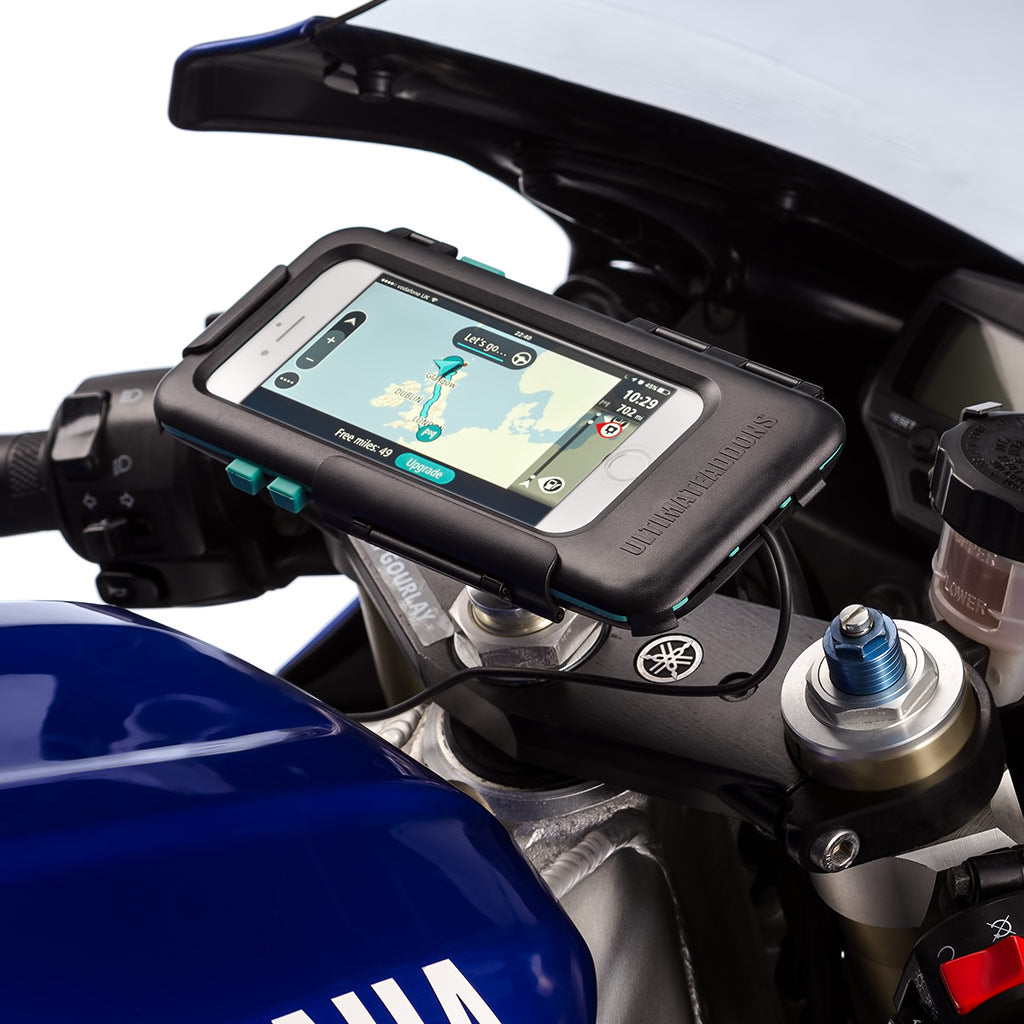 iPhone SE 2 Motorcycle Sportsbike Satnav Tough Waterproof Case Mounting Kit - Ultimateaddons