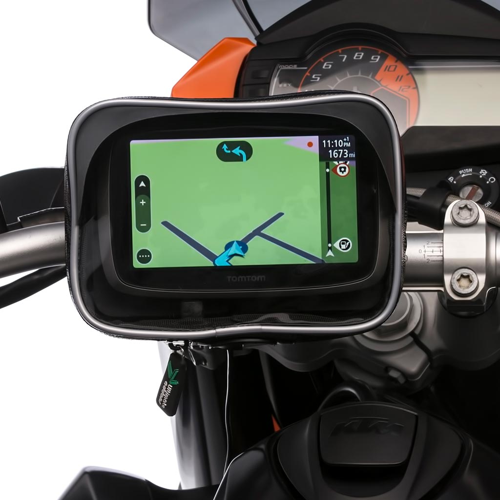 Ultimateaddons Motorcycle Waterproof GPS Case with Metal U Bolt Mount - Ultimateaddons